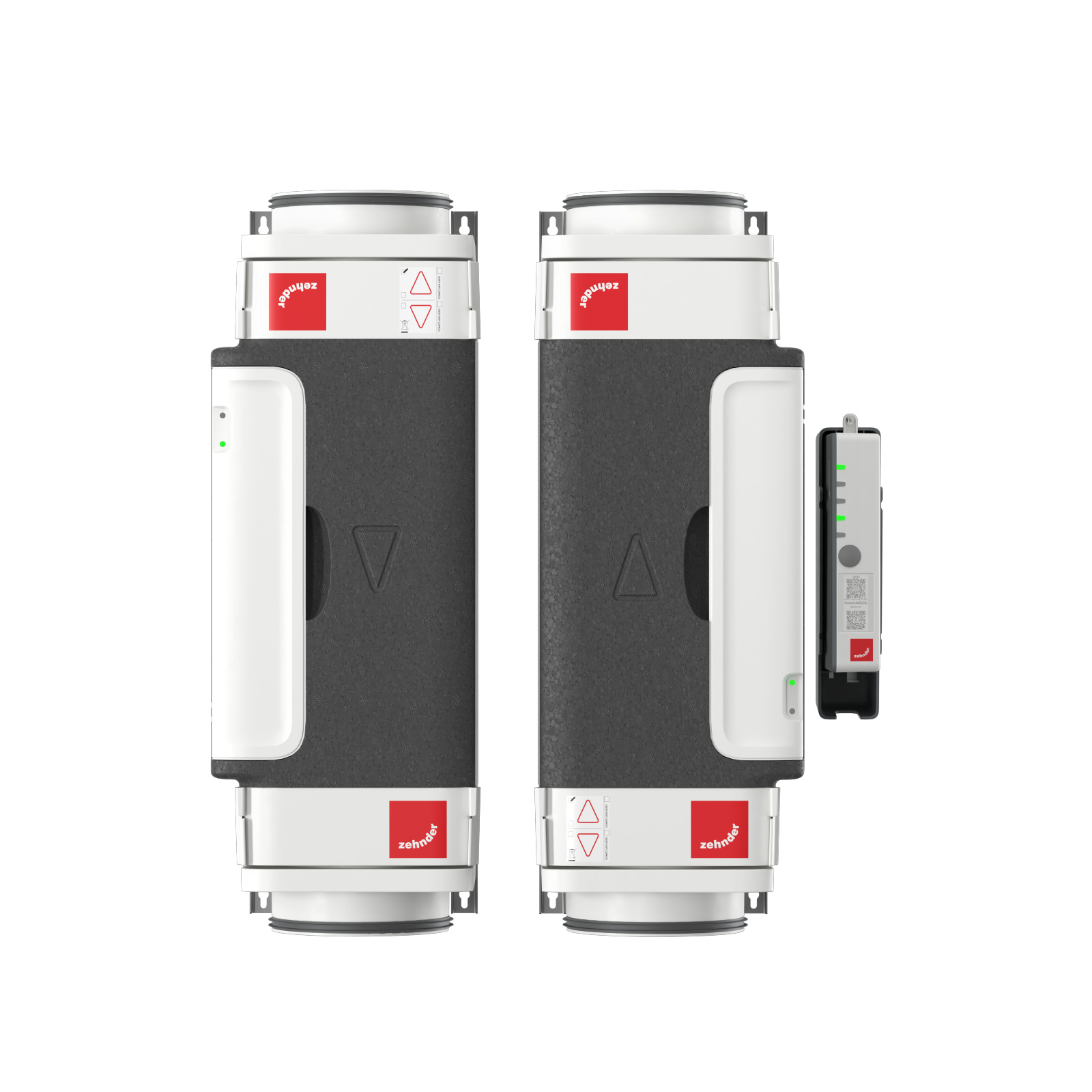 Cut-Out Comfortable indoor ventilation Front view