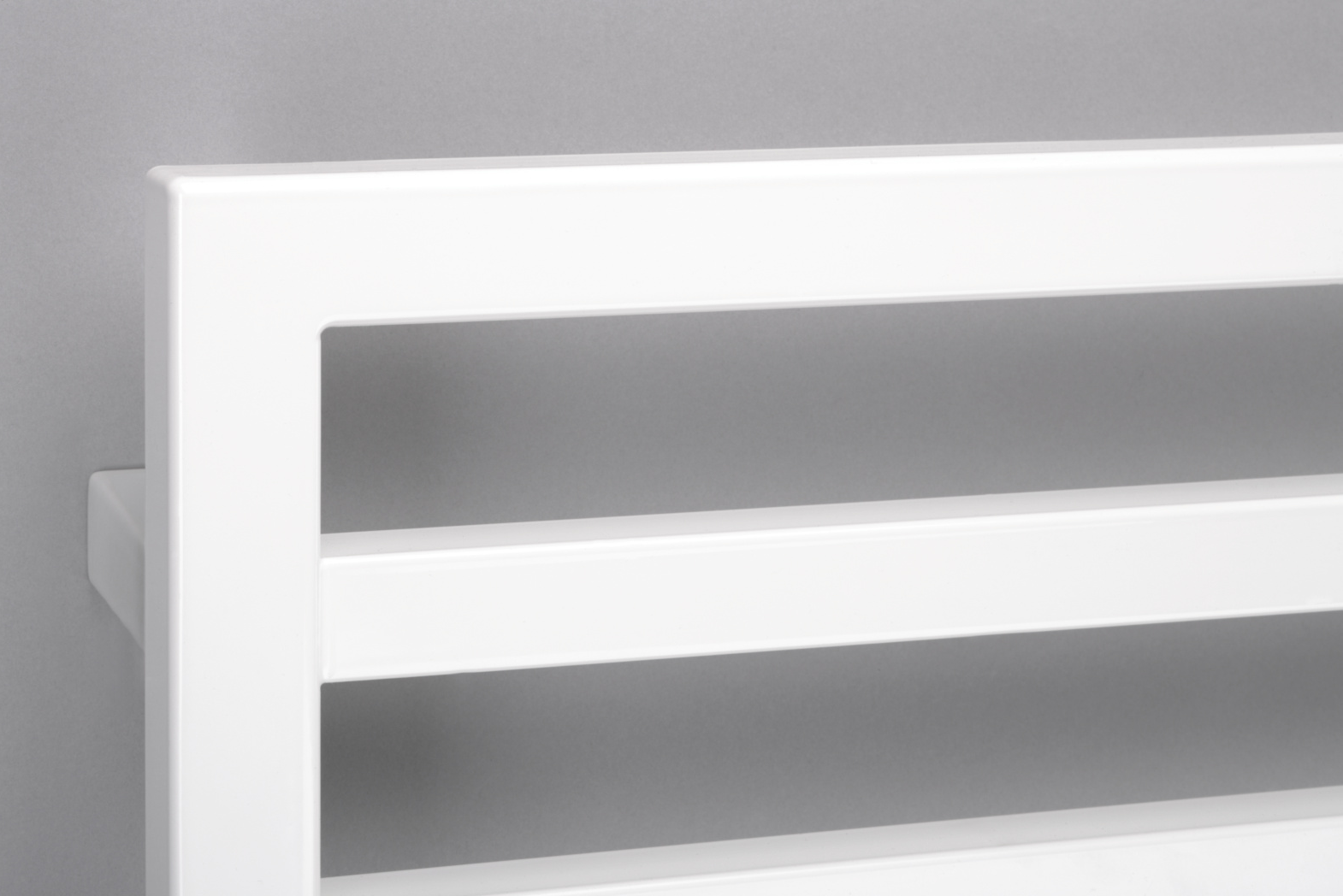 Cut-Out Decorative radiator Side view