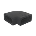 Cut-Out Zehnder ComfoTube Therm FL51 Comfortable indoor ventilation Angled view