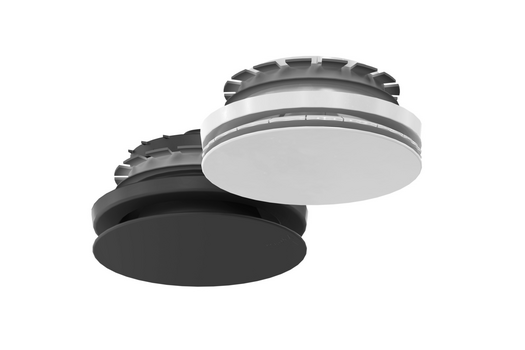 Cut-Out Zehnder ComfoValve Luna E125 Comfortable indoor ventilation Angled view