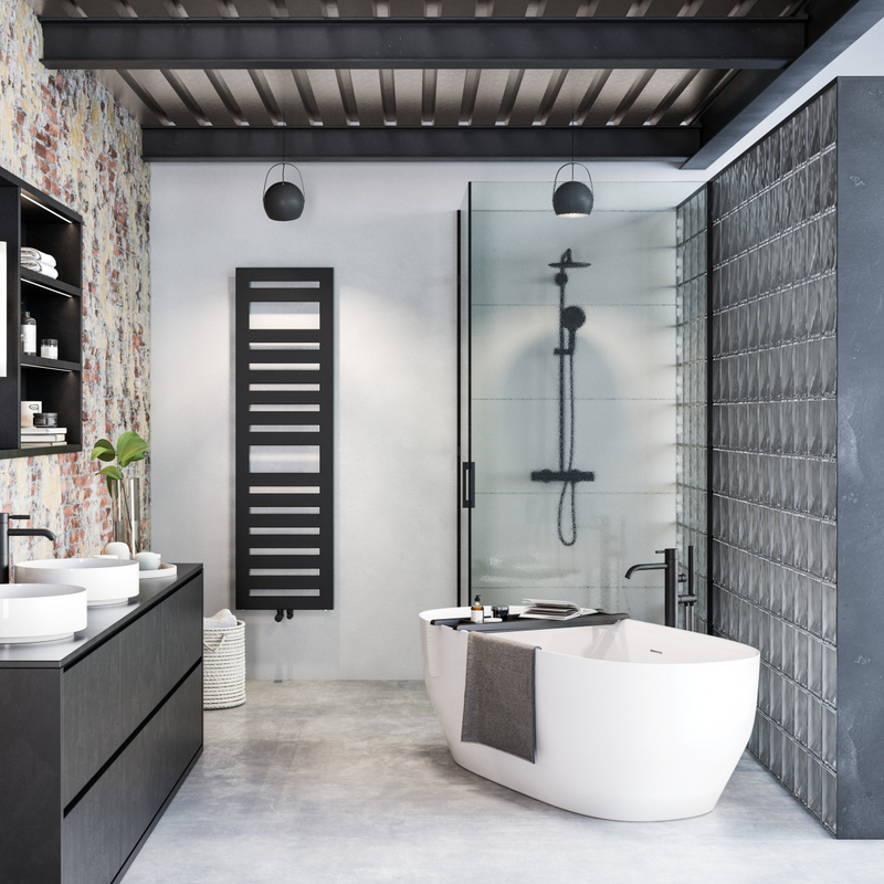 Rendering Zehnder Metropolitan Spa Decorative radiator 