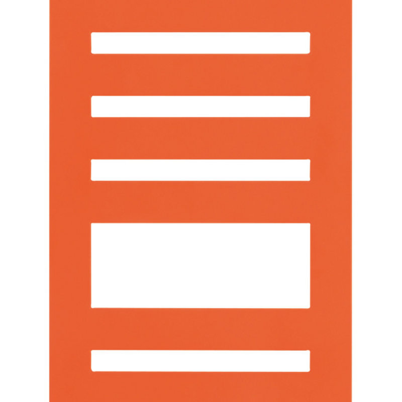 Cut-Out Zehnder Metropolitan Spa Decorative radiator Front view