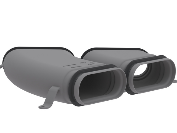 Rendering Zehnder ComfoFit bend CK300 Comfortable indoor ventilation Angled view