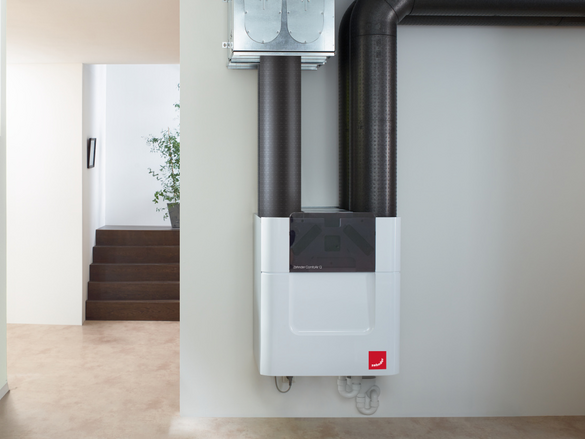 Reference Zehnder ComfoAir Q350 TR Comfortable indoor ventilation Front view