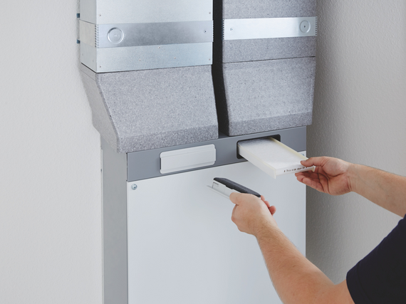 Zehnder_CSY_Reference_Reportage_Neuried_005 Reference Zehnder ComfoAir 180 Comfortable indoor ventilation Front view