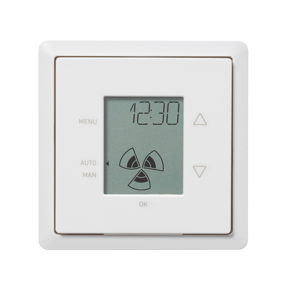 Cut-Out Comfortable indoor ventilation Front view