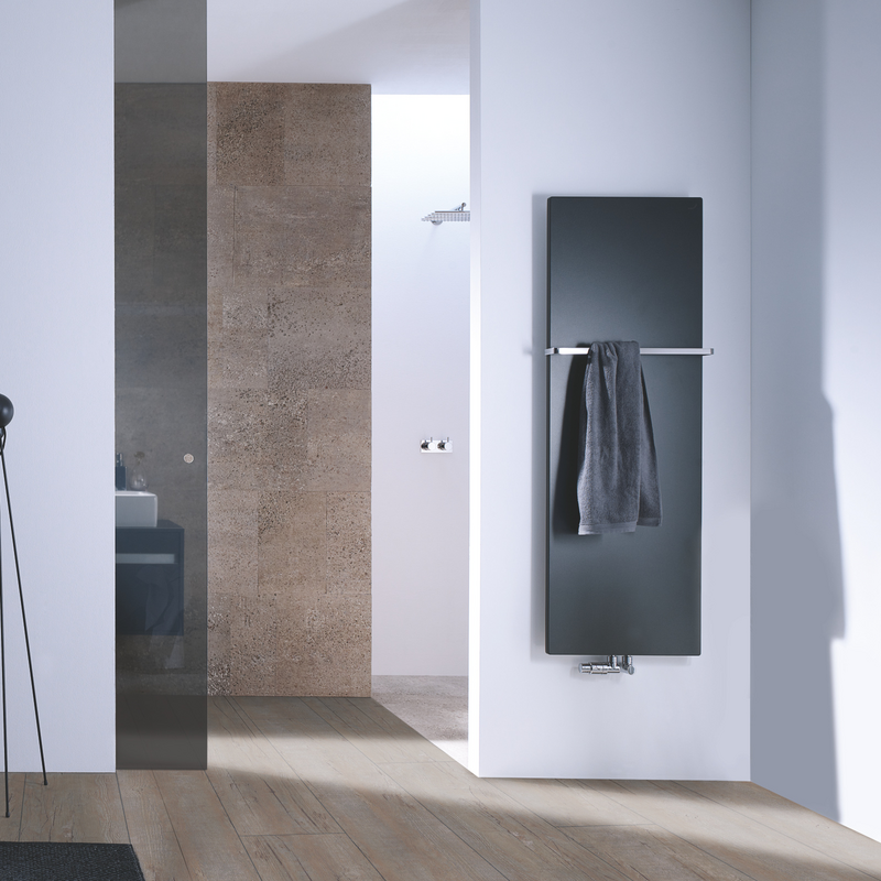 Rendering Zehnder Fina Lean Bar Decorative radiator 