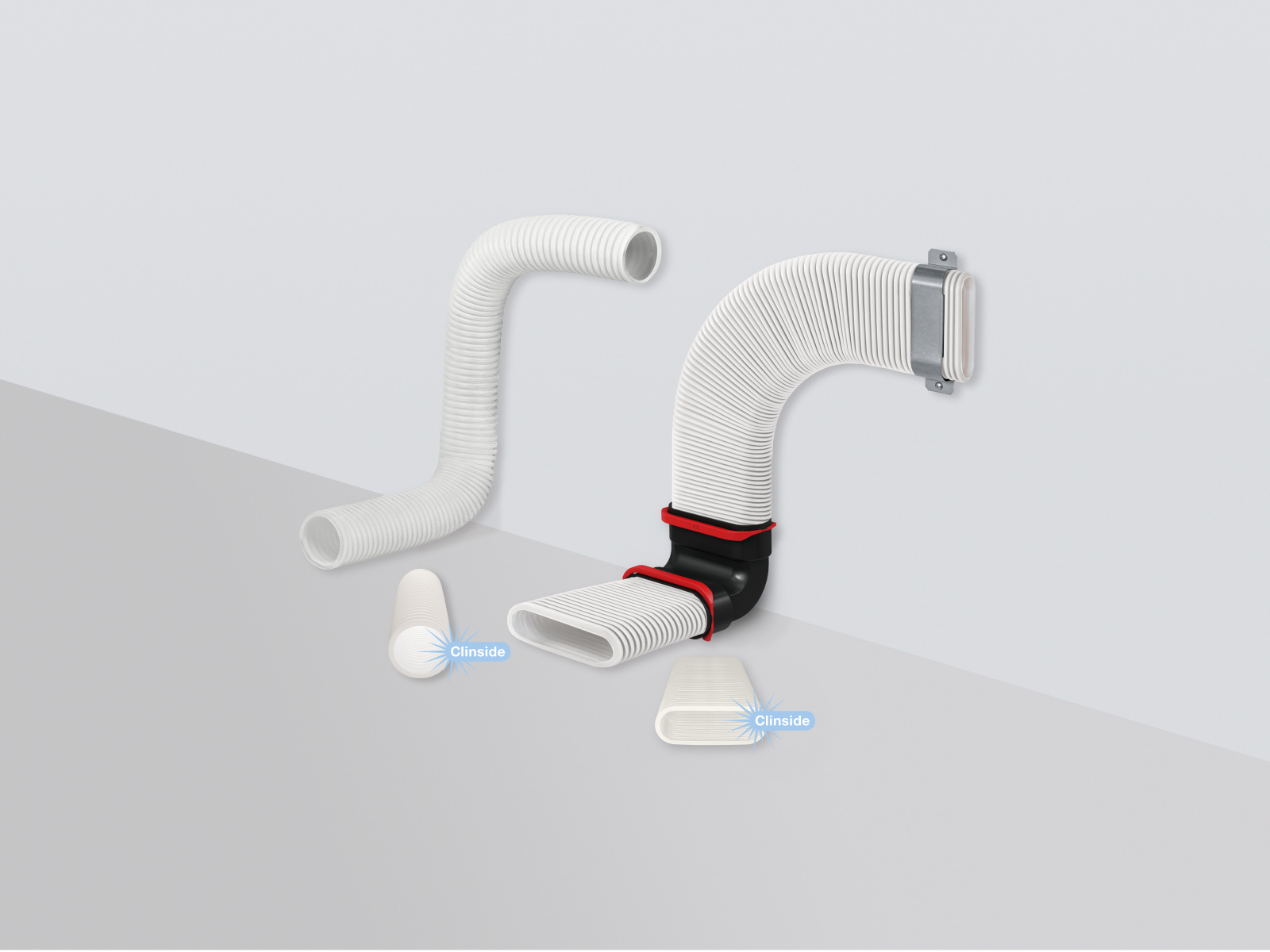 Rendering Comfortable indoor ventilation 3D view