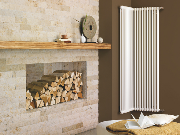 Rendering Zehnder Charleston Decorative radiator Front view