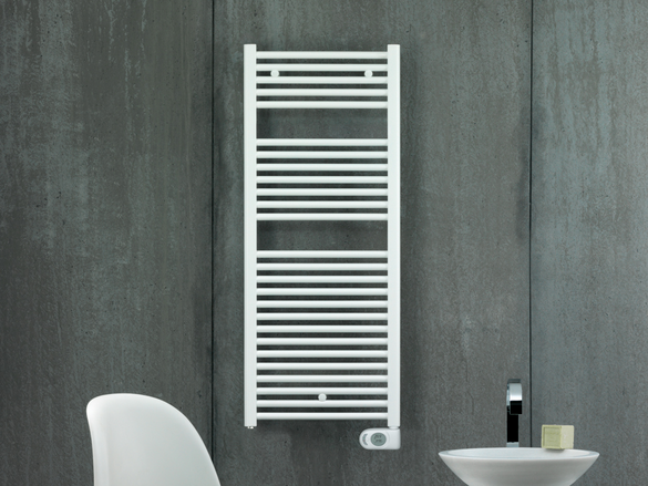 Rendering Zehnder Aura Decorative radiator Front view