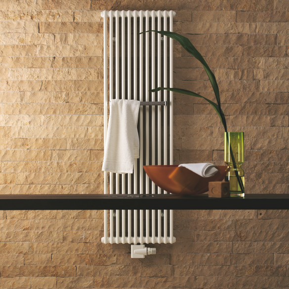 Rendering Zehnder Charleston Decorative radiator Front view