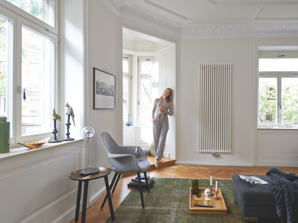Rendering Zehnder Charleston Decorative radiator 