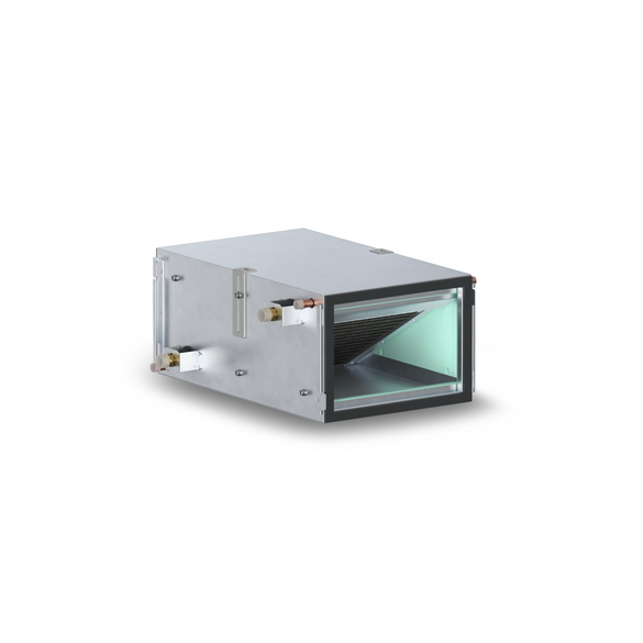 Cut-Out Zehnder ComfoPost CW6 Comfortable indoor ventilation Angled view