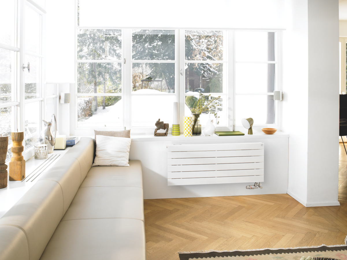 Rendering Zehnder Nova Neo Decorative radiator Front view