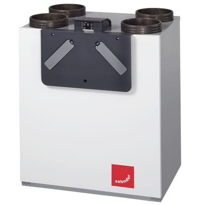 Cut-Out Zehnder ComfoAir E400 Comfortable indoor ventilation Angled view