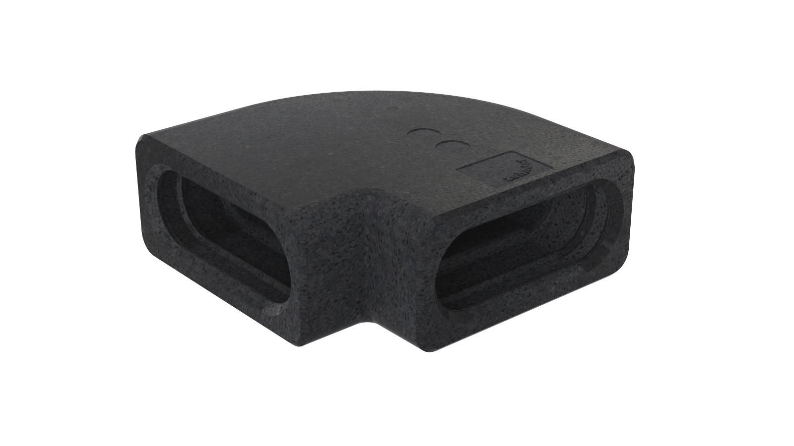 Rendering Zehnder ComfoFit Therm Comfortable indoor ventilation Angled view