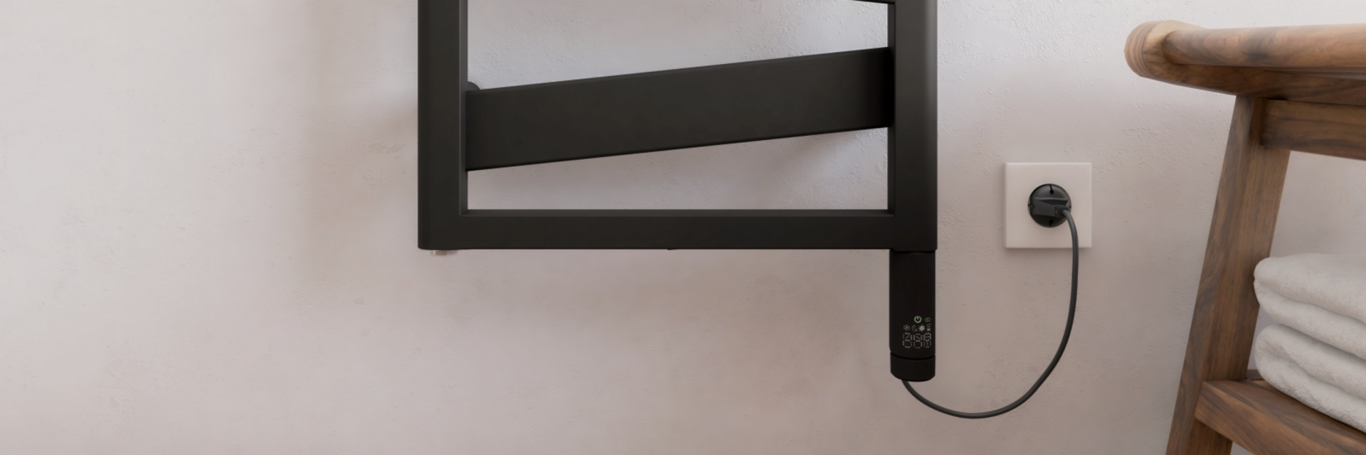 Rendering Zehnder Ribbon Decorative radiator Front view