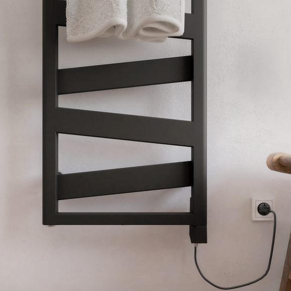 Rendering Zehnder Ribbon Decorative radiator Front view