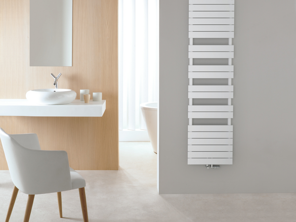 Rendering Zehnder Roda Spa Decorative radiator Front view