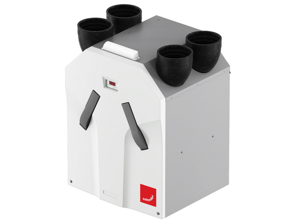 Cut-Out Zehnder ComfoAir 350 Comfortable indoor ventilation Angled view