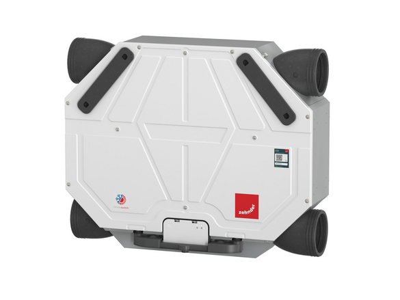 Cut-Out Comfortable indoor ventilation Angled view