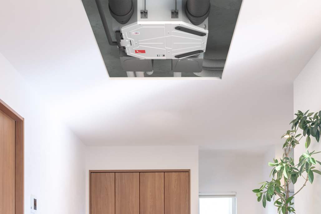 Stock Content Zehnder ComfoAir Flex 250 Comfortable indoor ventilation Front view