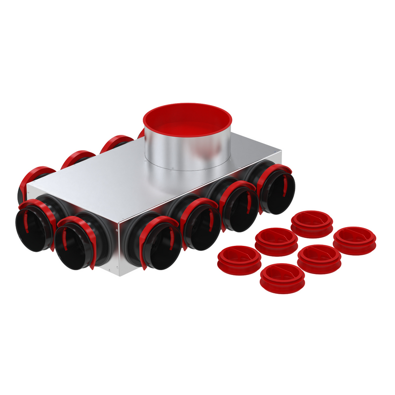 Cut-Out Zehnder ComfoCube CT Comfortable indoor ventilation Side view