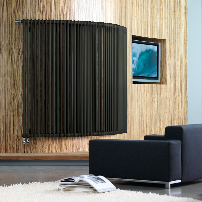 Rendering Zehnder Test Decorative radiator Front view